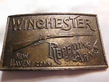 Winchester Repeating Arms New Haven Conn. Belt Buckle