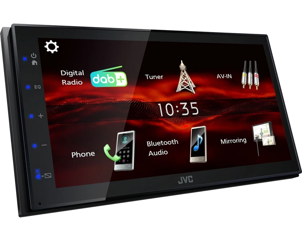 JVC Bluetooth 2DIN DAB+ Autoradio für Iveco Daily IV und V 2006-2014 - Bild 4 von 4