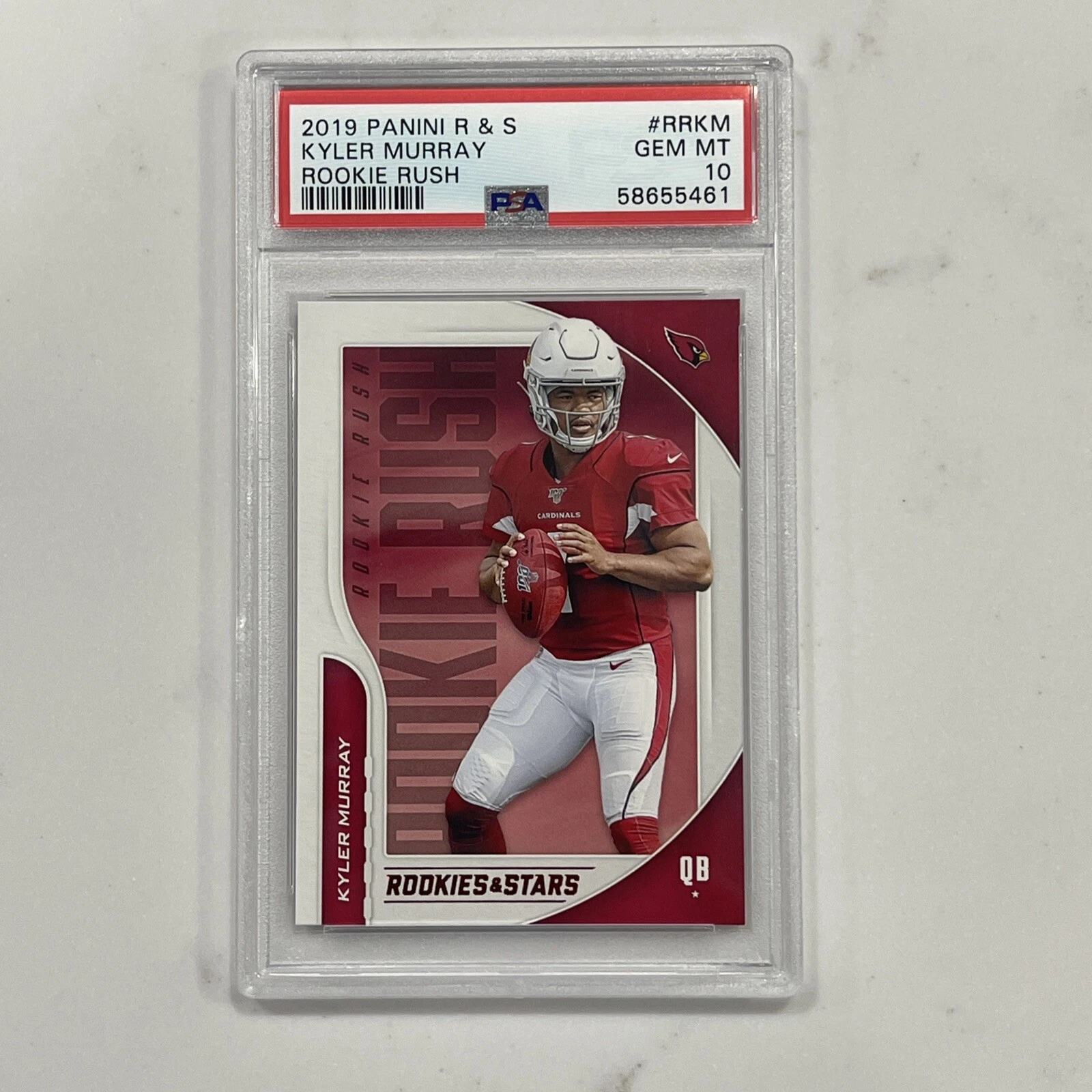 Kyler Murray Panini Rookies & Stars Rookie Rush #RRKM Base