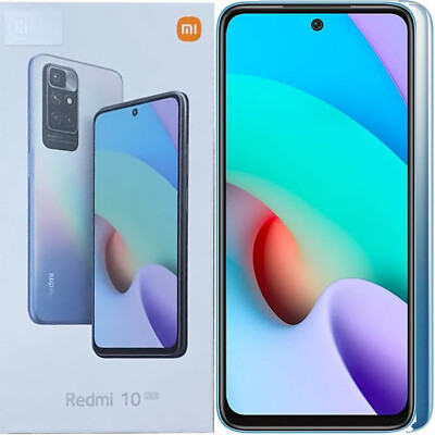 Xiaomi Redmi 10 2022 4G Blue 64GB + 4GB Dual-SIM Factory Unlocked