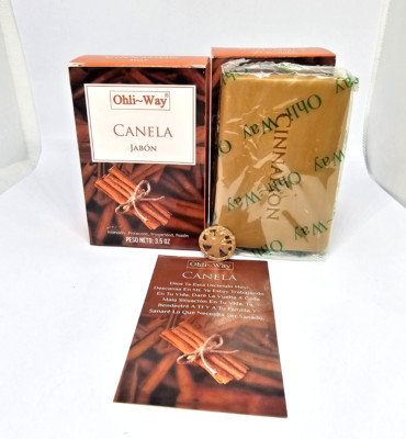 JABON CANELA  / CINNAMON SOAP CON FEROMONAS ATRAE FORTUNA SUERTE AMOR DINERO