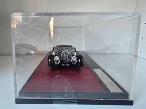 Bugatti T57C Cabriolet Vanvooren nero 1939 Shah Shah Matrix 108 esemplari 1:43 - Foto 8 di 24