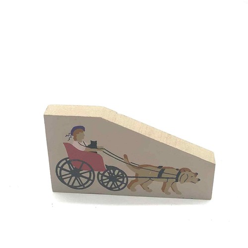 Three Great Cats Meow Pieces Laundry Ice Skaters Dog Sled - Picture 5 of 5