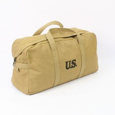 Replica Borsa Jeep US Army WW2 kaki Medium Holdall di Kay Canvas AG1028