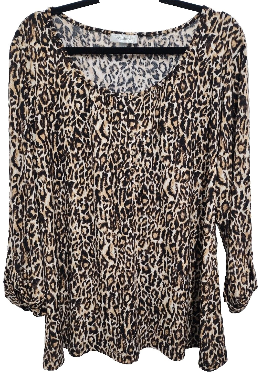 Prendas para el torso Informales Dressbarn animal print para mujer