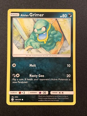 Alolan Grimer 130/236 | Gemeine | Sonne und Mond Kosmische Finsternis