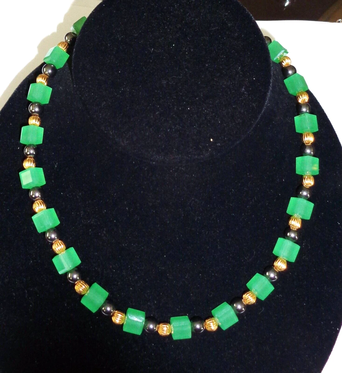 Vintage jade deals jewelry ebay