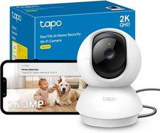 TP-Link Tapo C210 Inteligentna kamera bezpieczeństwa domu WiFi - wewnętrzna kamera cctv - kamera dla dzieci i zwierząt domowych