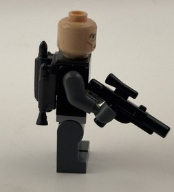 2013 LEGO Star Wars Minifigure Mandalorian Super Commando 75022 blaster jet pack