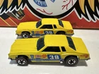1975 Lot of 2 Hot Wheels REDLINE Monte Carlo Stocker Yellow And Lemon Yellow NM