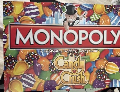 Monopoly Candy Crush Board Game 2018 