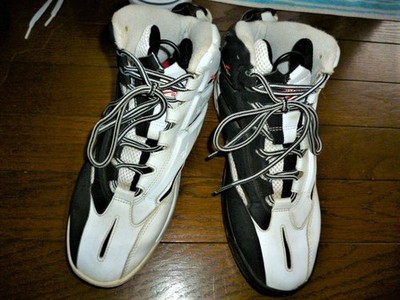 Mens Reebok    Reebok THE BLAST M41941 White x Black x Red US8.5(26.5cm) NBA Lak