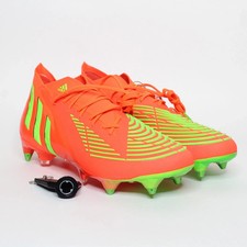 Adidas PREDATOR EDGE.1 SG Game Data Pack Soccer Cleats Men's 8.5/ Women's 9.5