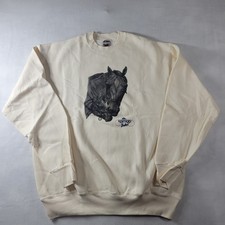 Vintage Kentucky Babes Sz XL Thoroughbred Racing Derby Crewneck New Old Stock