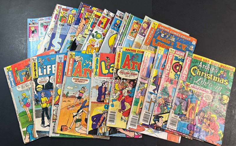 Archie Comics & Richie Rich Mixed Series Lot of 23 Issues Mid to Low Grade JL
