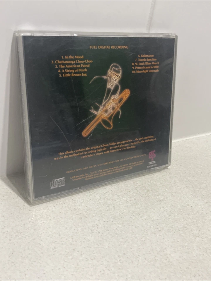 The Glenn Miller Orchestra In The Digital Mood CD 1983 GRP D 9502 Fast Post Foto 4 de 4