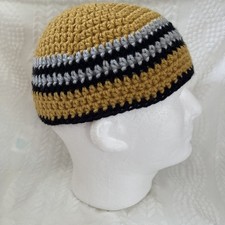 Adult Handmade Crochet Skull Cap Kufi
