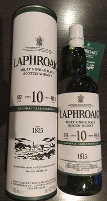 Laphroaig 10 Cask Strength 60,1 % Batch 012 Single Malt Scotch Whisky Islay