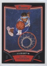 2008-09 Bowman Draft Picks & Stars Allen Iverson #33 HOF 0h6r
