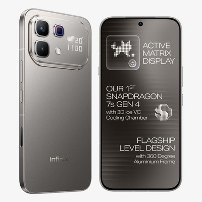 Infinix NOTE 60 Pro (Titanium 256 GB 8 GB RAM) Snapdragon 7s NFC Global Version.