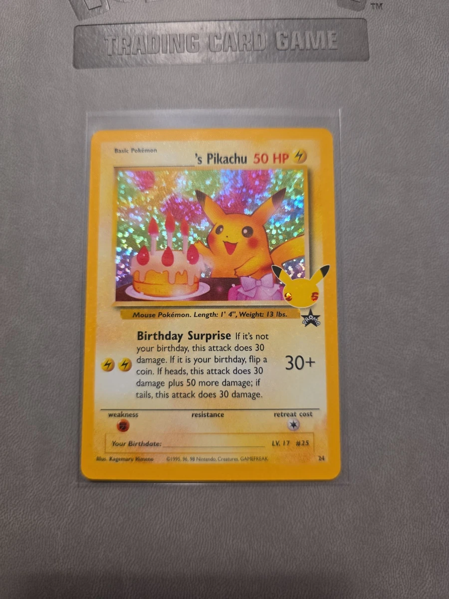 Birthday Pikachu for sale | eBay