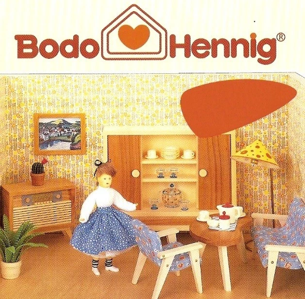 Viele Einzelstücke "Bodo Hennig" - Miniaturen für Puppenhaus Puppenstube 1:10 - Bild 1 von 1