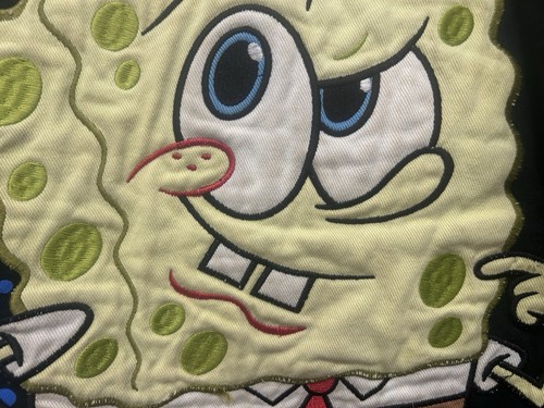 SpongeBob SquarePants X JH Designs Y2K racing Racing Jacket X-Small - Picture 8 of 13