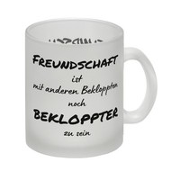 Freundschaft Glas Tasse Mit Spruch