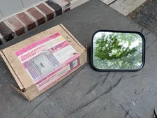 Cipa 94200 Universal West Coast Replacement Mirror Driver/Passenger New White