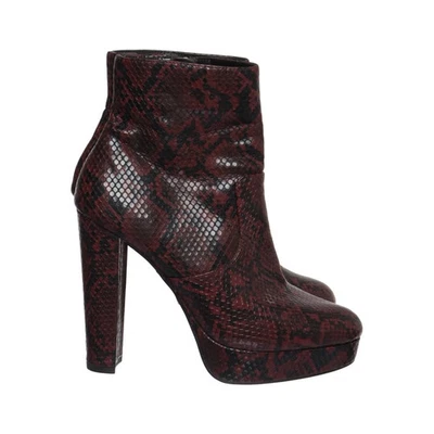 River Island, Stiefeletten, Größe: 37 1/2, Rot/Schwarz, Damen #9is - Bild 1 von 4