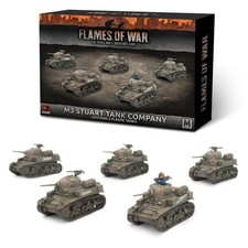 Soviet M3 Stuart Tank Company - Mid-War - Brand New - Flames of War