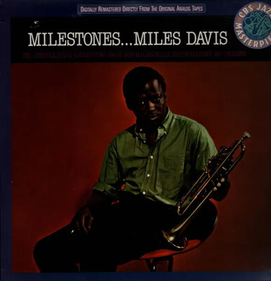 Miles Davis Milestones MONO NEAR MINT CBS Vinyl LP