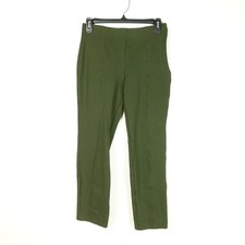 Quince Ponte Pants Womens SZ M High Rise Cropped Business Casual Office Career