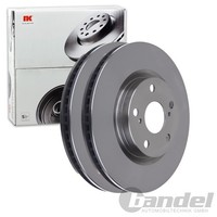 2X NK Bremsscheiben 296Mm BelÜFtet Vorne Passend FÜR Lexus ES Toyota Aurion