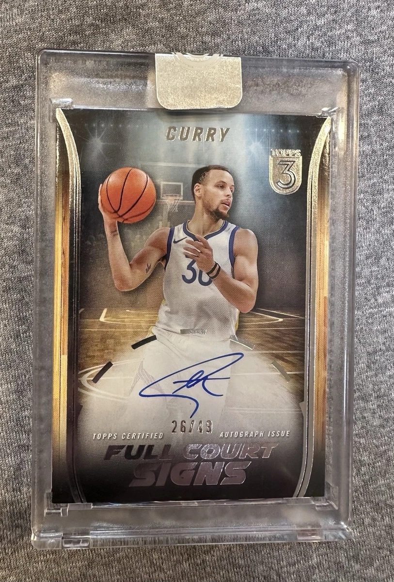 Stephen Curry Basketball Original Autographed Sports Trading Cards
