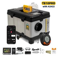 TB10Pro 8KW Diesel Air Heater 12V/24V 240V w/LCD Bluetooth for Truck Garage Car