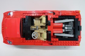 Lego 8671 Racers Ferrari 430 Spider 1:17 Scale Model - Incomplete