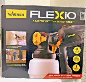 Wagner Flexio 2000 Handheld Paint Sprayer Corded Open Box