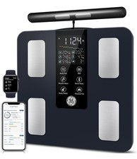 GE Smart Scale for Body Weight: 8-Electrode Digital Bathroom Scale for Weight