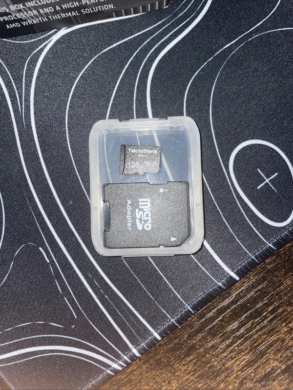 128GB Flash Micro SD Memory Card with Adapter