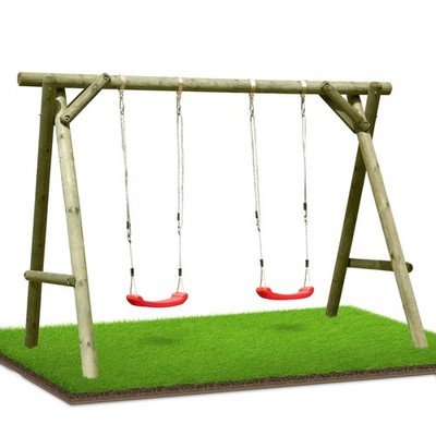 Gartenpirat Doppelschaukel ''Seebär'' - Classic 1.2