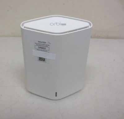Netgear Orbi Pro SXR30 White WiFi 6 Mini Mesh Router *No AC Adapter*