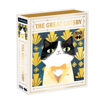 The Great Catsby Bookish Cats 100 Piece Puzzle by Mudpuppy (Jigsaw)