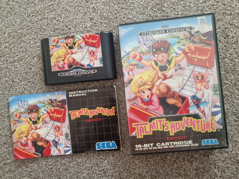 Talmits Adventure Sega Megadrive - Complete & Working - Great Condition A+