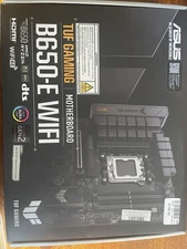 ASUS TUF Gaming B650-E WiFi AMD AM5 ATX Motherboard DDR5 (Brand New + Sealed)