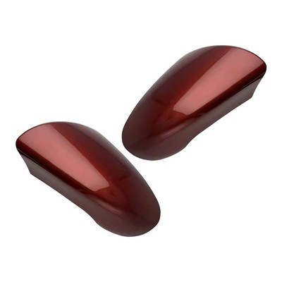 Pair Front Wing Mirror Cover Cap Casing Red Fit For Nissan Qashqai J10 2007-2014