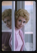 Donna Douglas Beverly époque Hillbillies séance photo originale 35 mm transparence