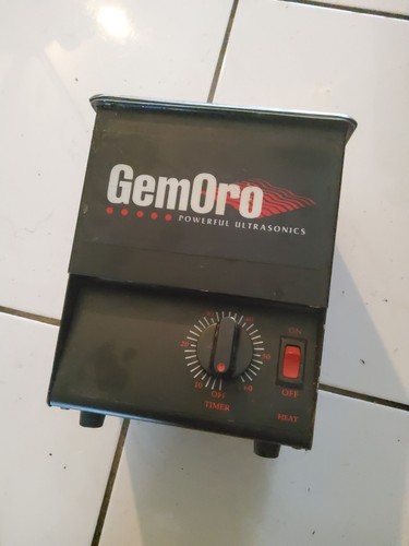 Gemoro Next -gen Ultrasonic Jewelry Cleaner Wirh Timer.used