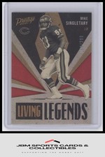 2021 Panini Prestige #LL-12 Mike Singletary Living Legends Xtra Points Red #/299