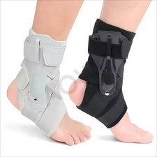 Ankle Brace Support Stabilizer - For Sprains, Pain Relief  Sports Protection